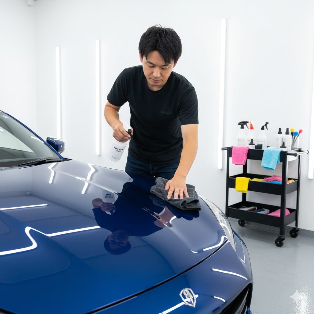 【ながら洗車ベース評判】傷はつく？効果や使い方を徹底解説