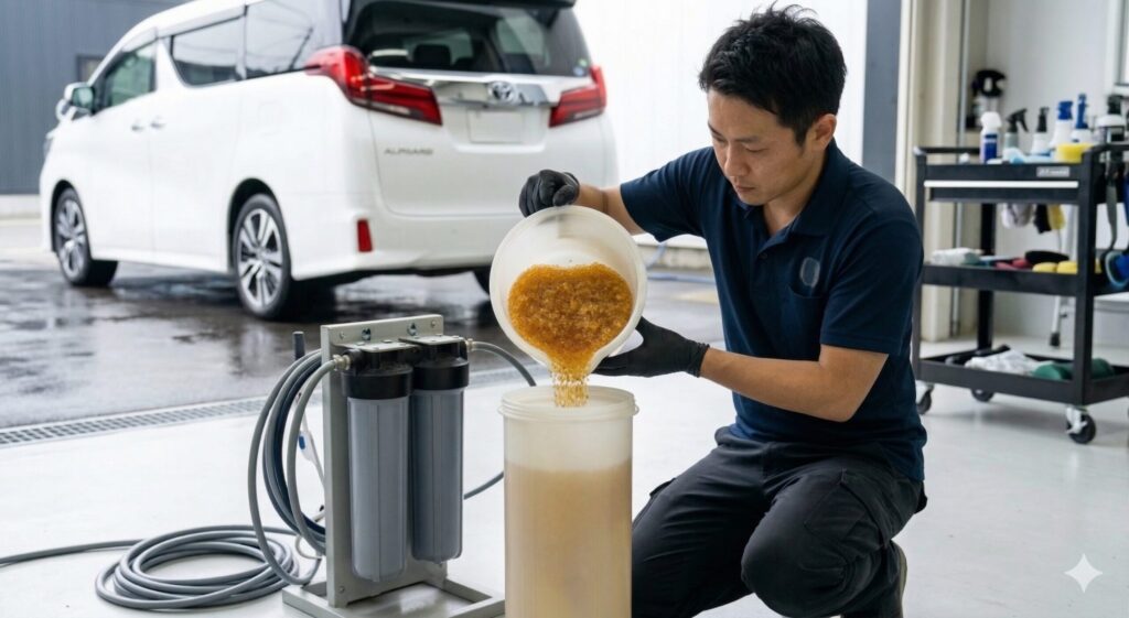 純水器の寿命と正しいイオン交換樹脂 捨て方